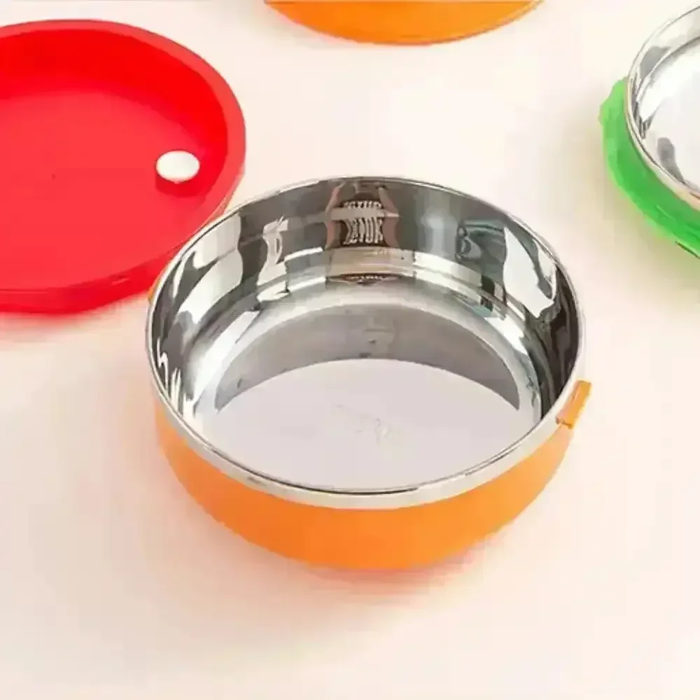 Burger Shaped Stainless Steel Lunch Box - Image 5