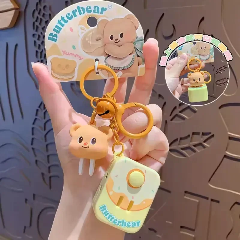 Butterbear Charger Dock Keychain - Image 4
