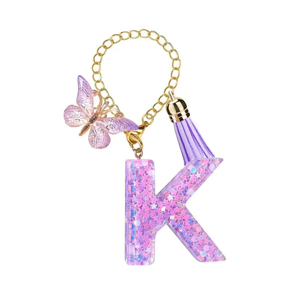 Butterfly Liquid Luxe Letter Charm - Image 15