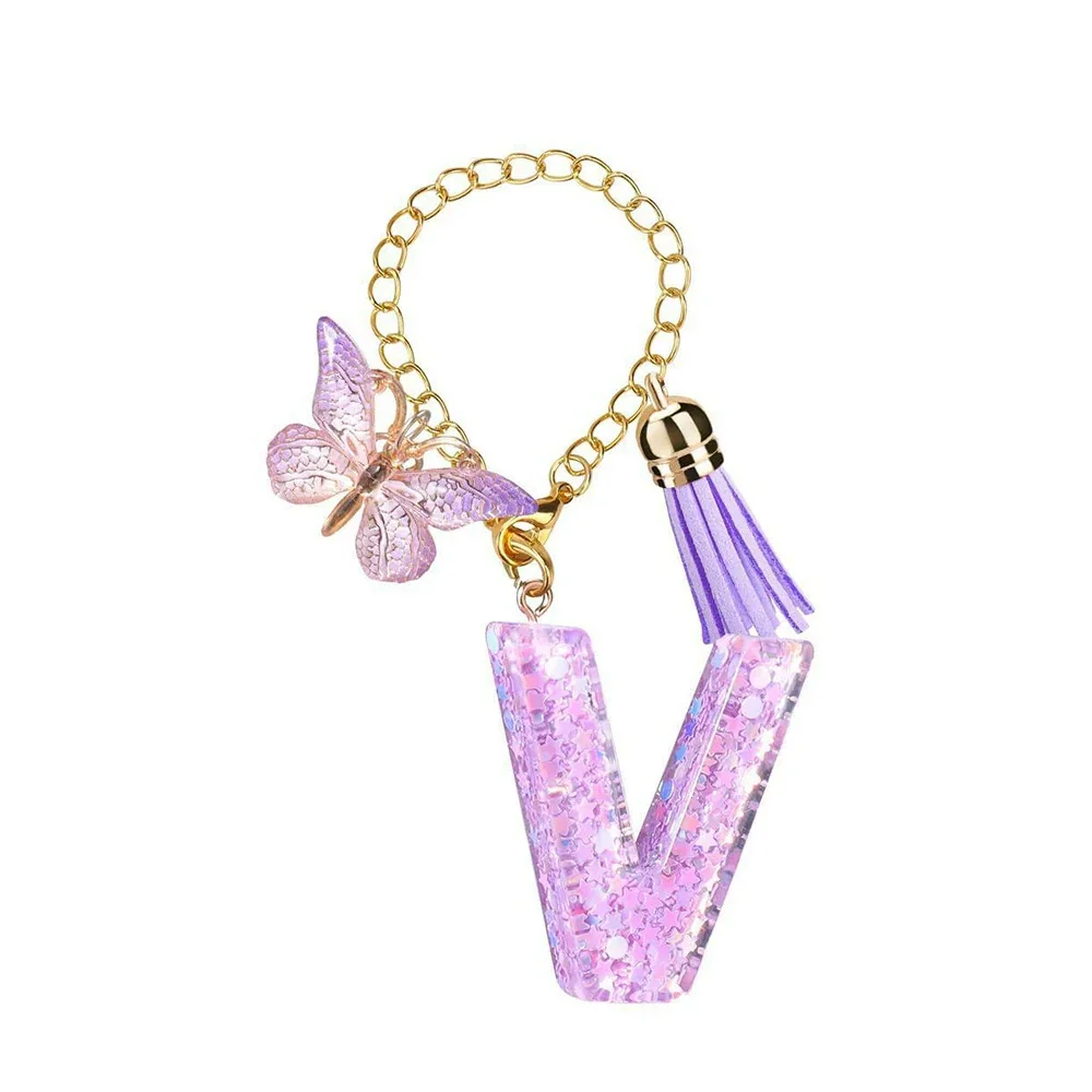 Butterfly Liquid Luxe Letter Charm - Image 26