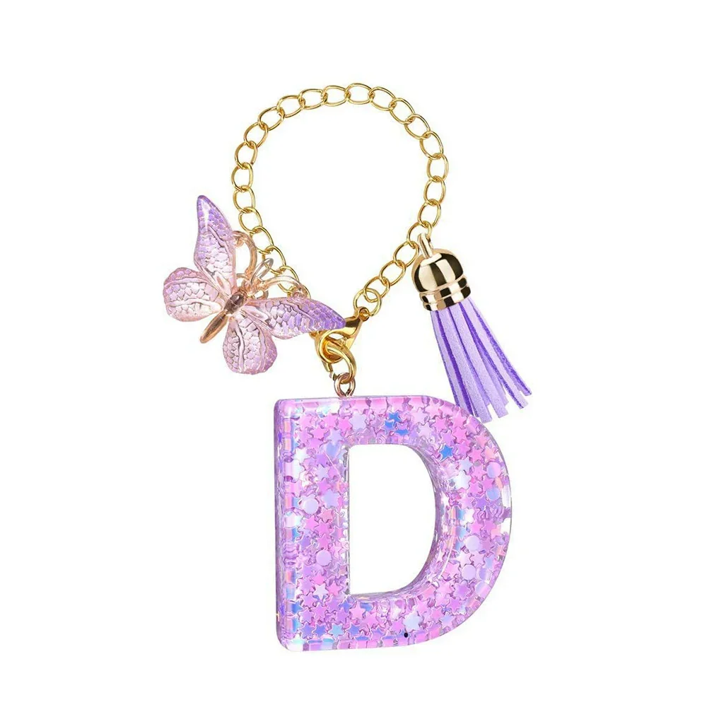 Butterfly Liquid Luxe Letter Charm - Image 8