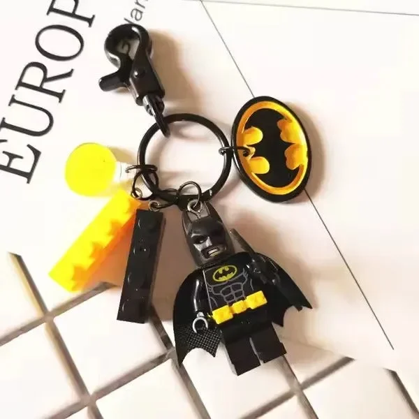 Caped Crusader Blocks Batman Keychain - Image 5