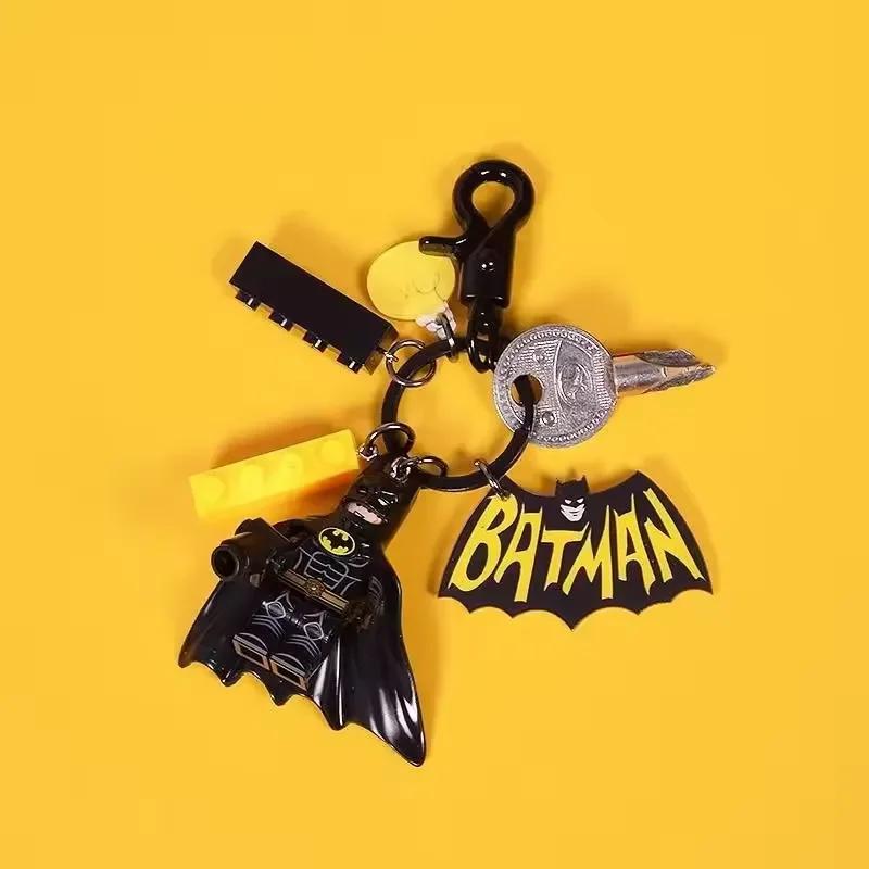 Caped Crusader Blocks Batman Keychain - Image 9