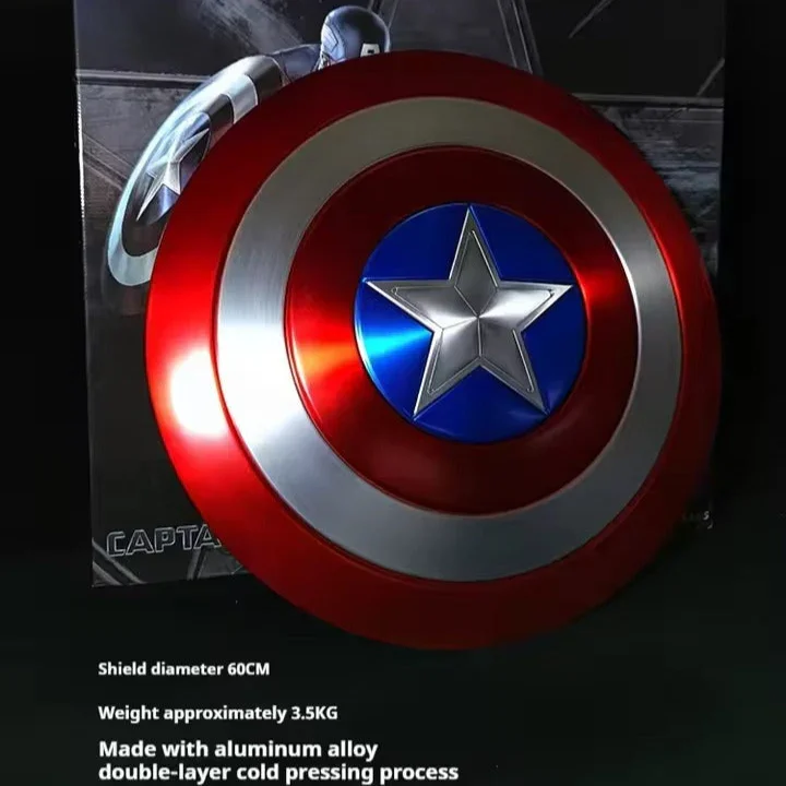 Captain America Metal Vibranium 1:1 Shield - Image 3