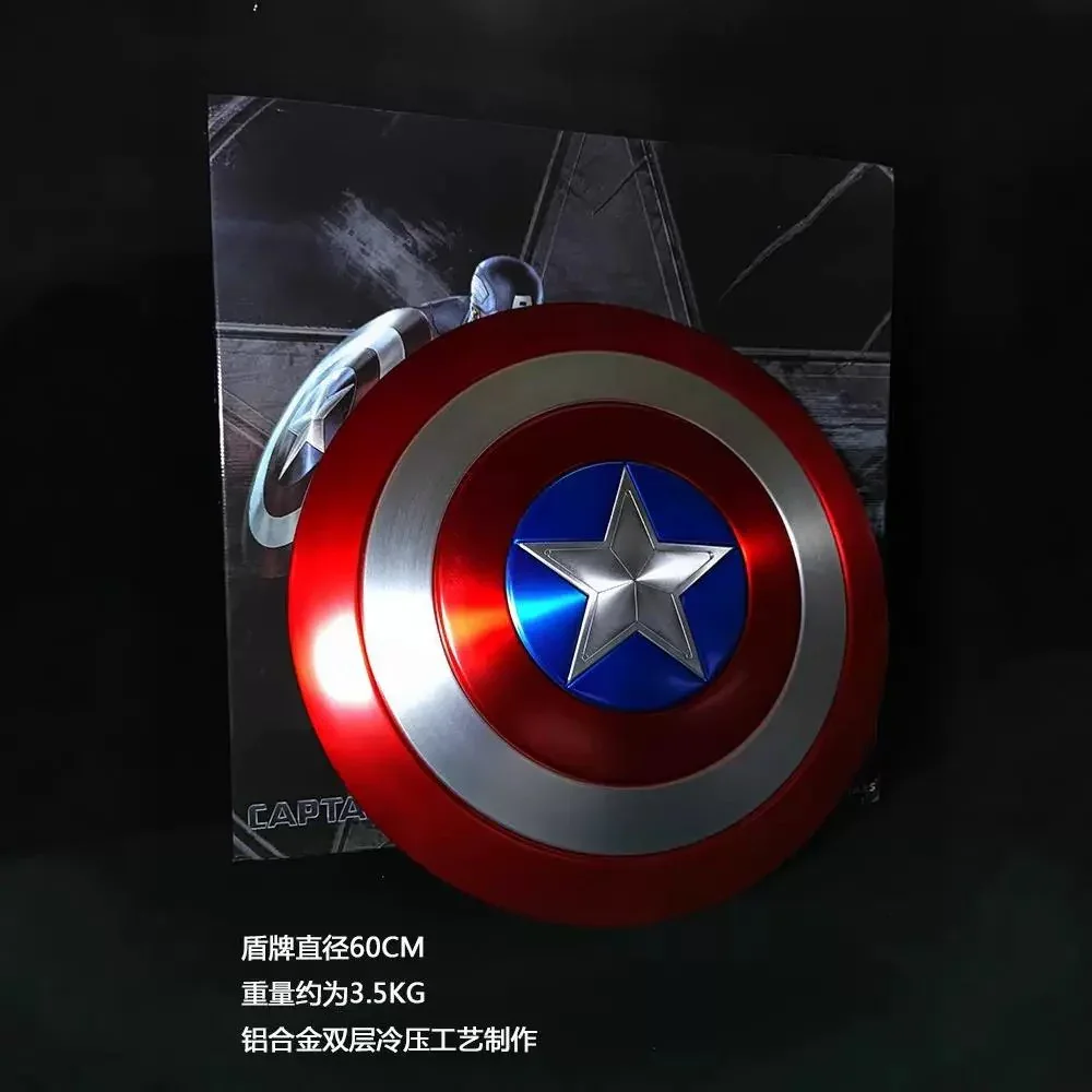 Captain America Metal Vibranium 1:1 Shield - Image 5