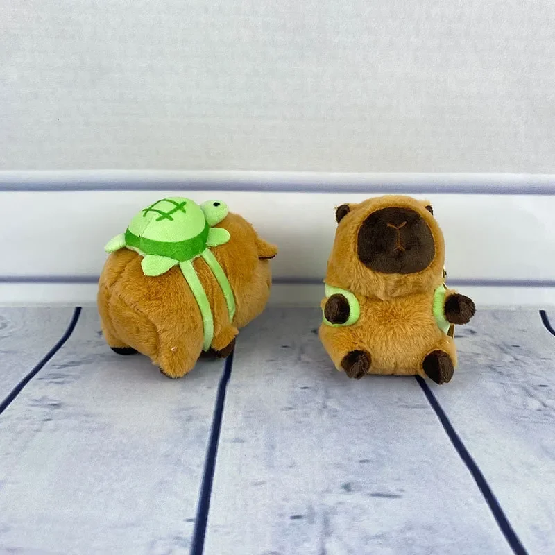 Capy Turtle Backpack Plush Keychain - Image 7