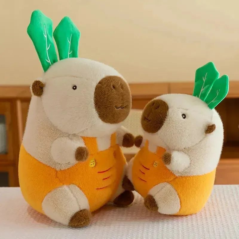 Capybara Carrot Plush Toy - Image 4
