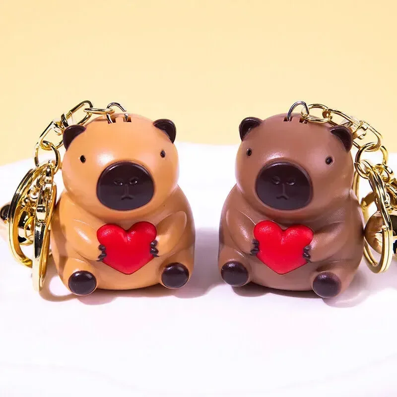 Capy Kiss I Love You Keychain - Image 5