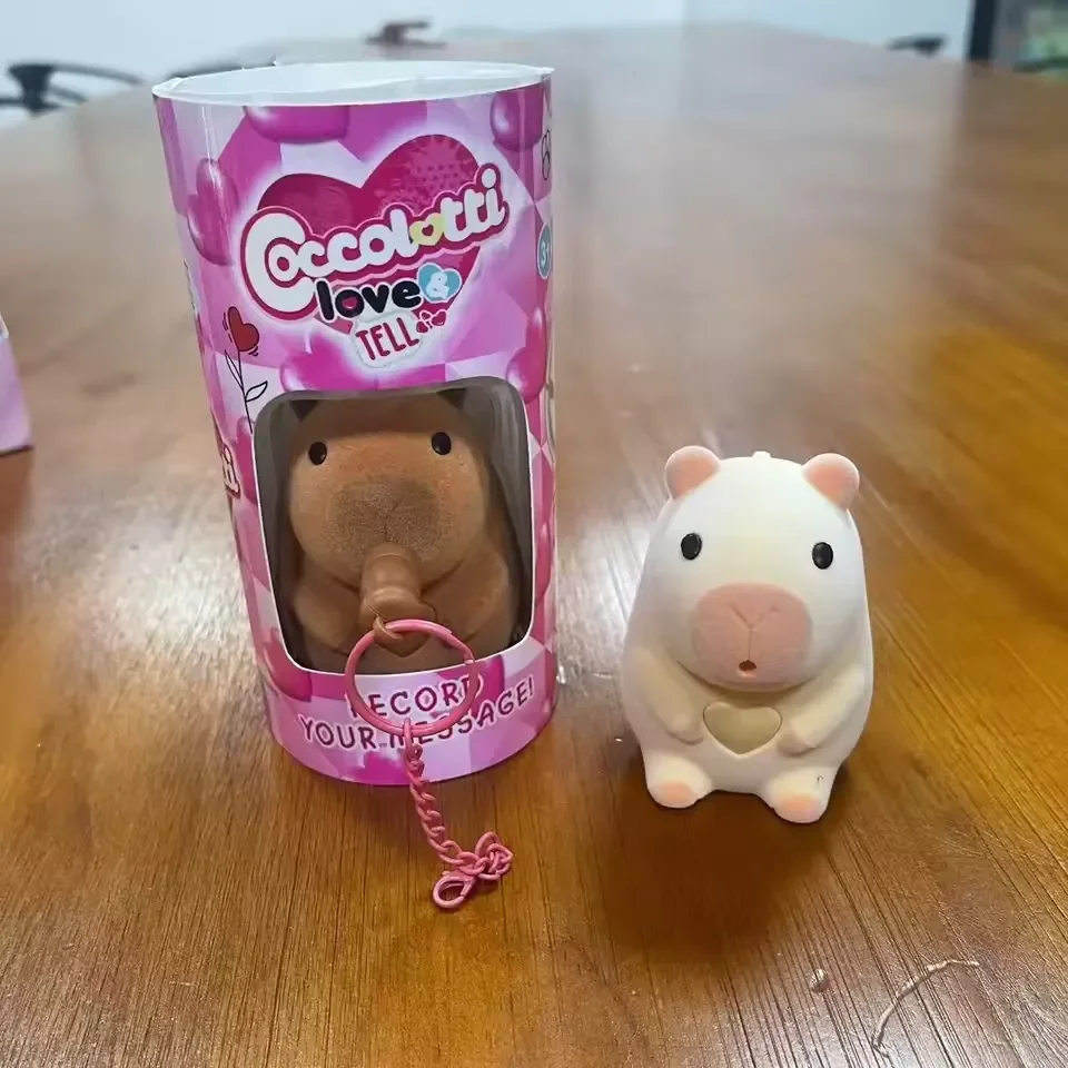 Capybara Love & Tell Pacifier Charm Keychain - Image 5