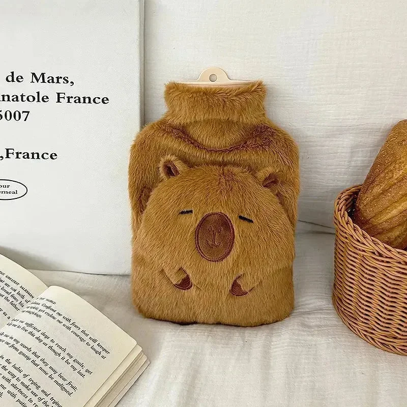 Capybara Plush Hot Water Bag (1000 ml) - Image 4