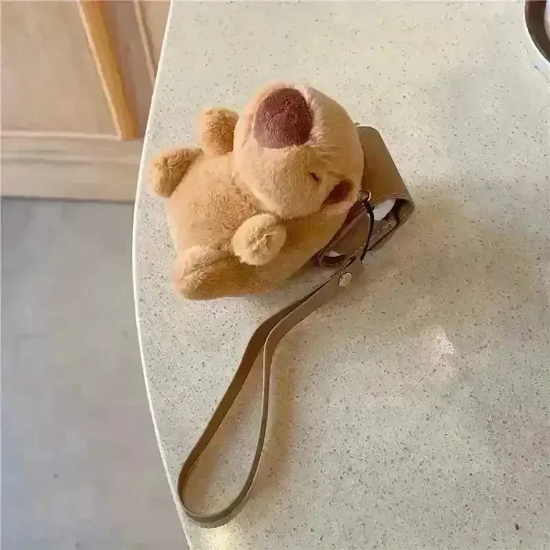 Capybara Plush Pouch AirPods Case - Image 7