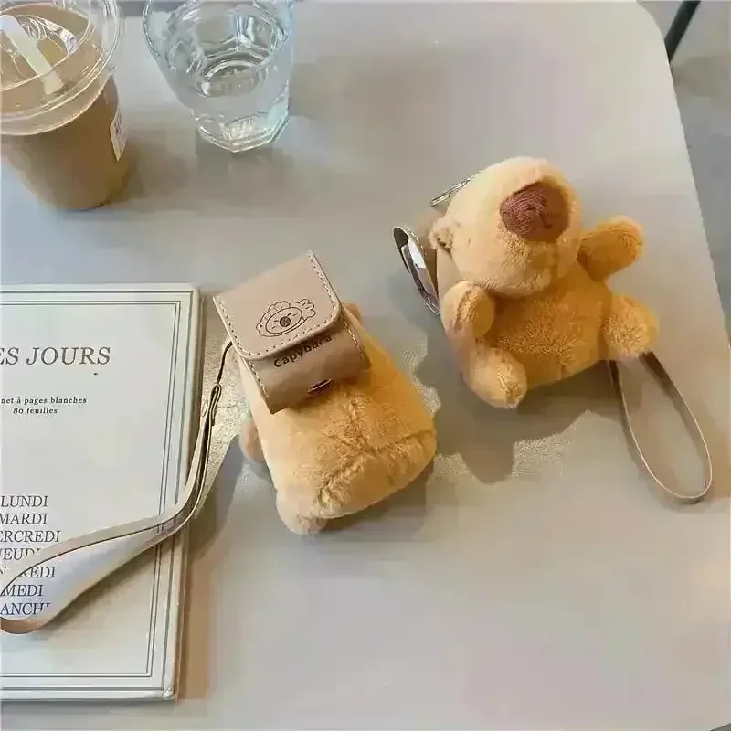 Capybara Plush Pouch AirPods Case - Image 8