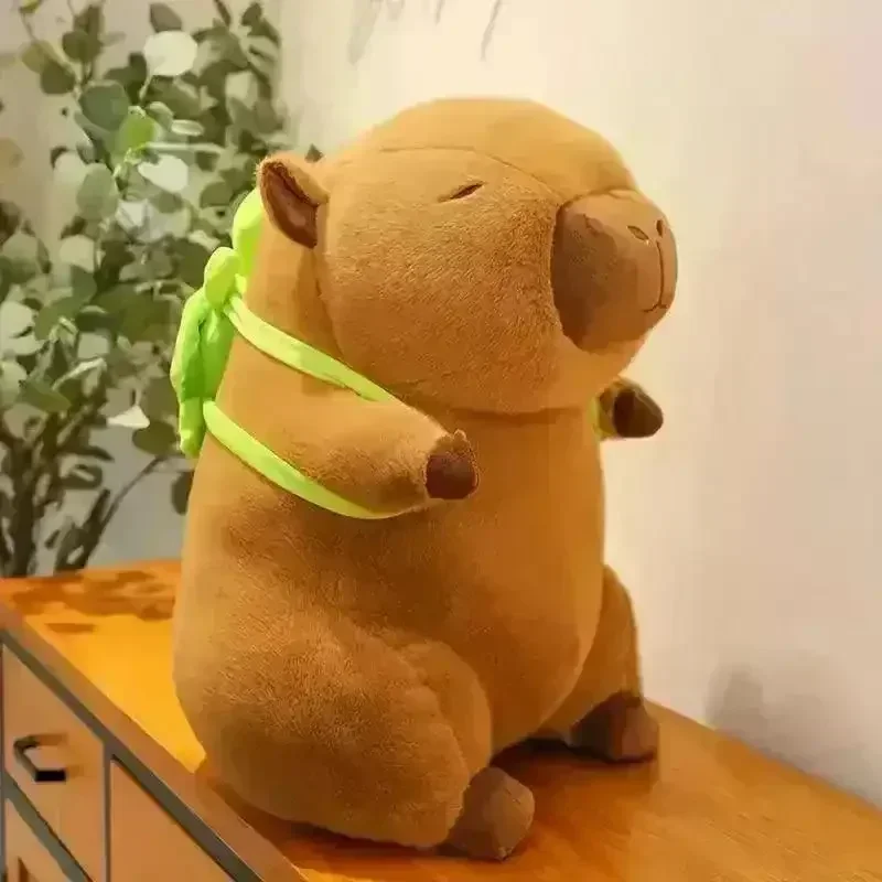Capybara with Little Turtle Plush Doll - Image 4
