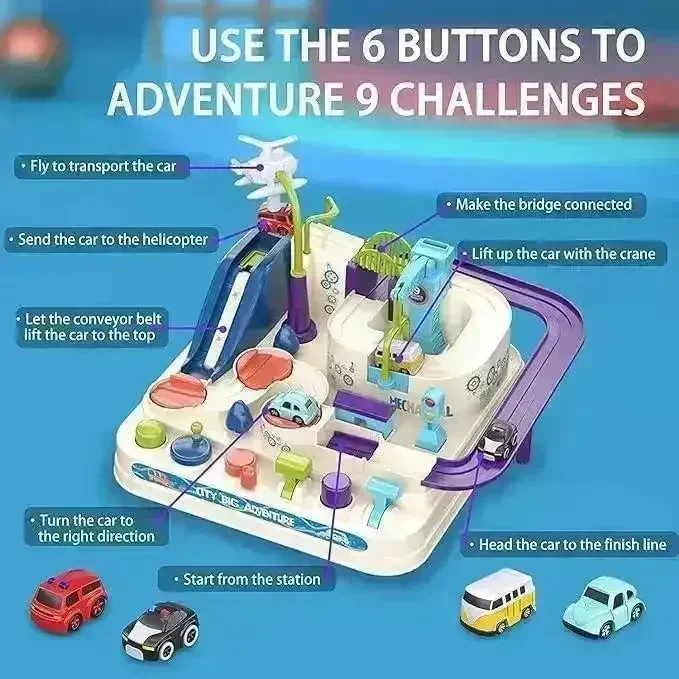 Car Adventure Race Track Set - Image 3