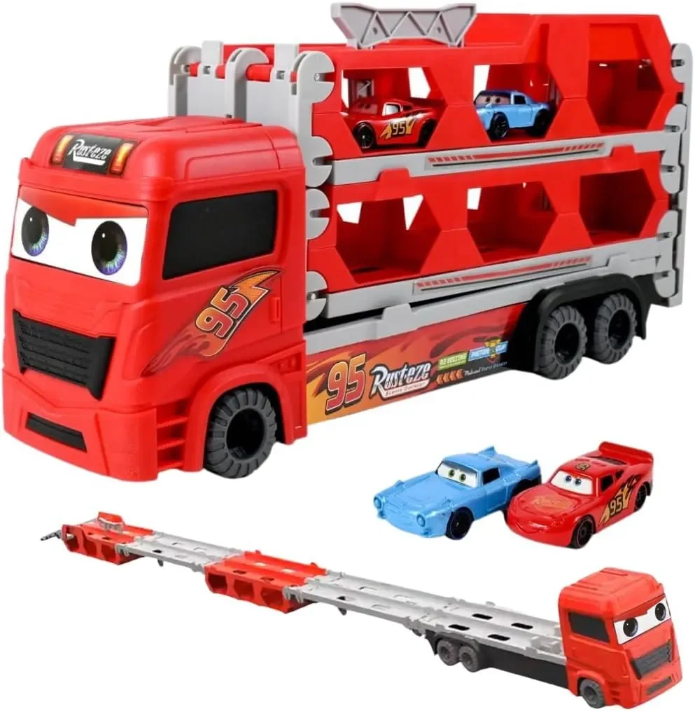 Cars Transporter Race Track Truck - Image 4