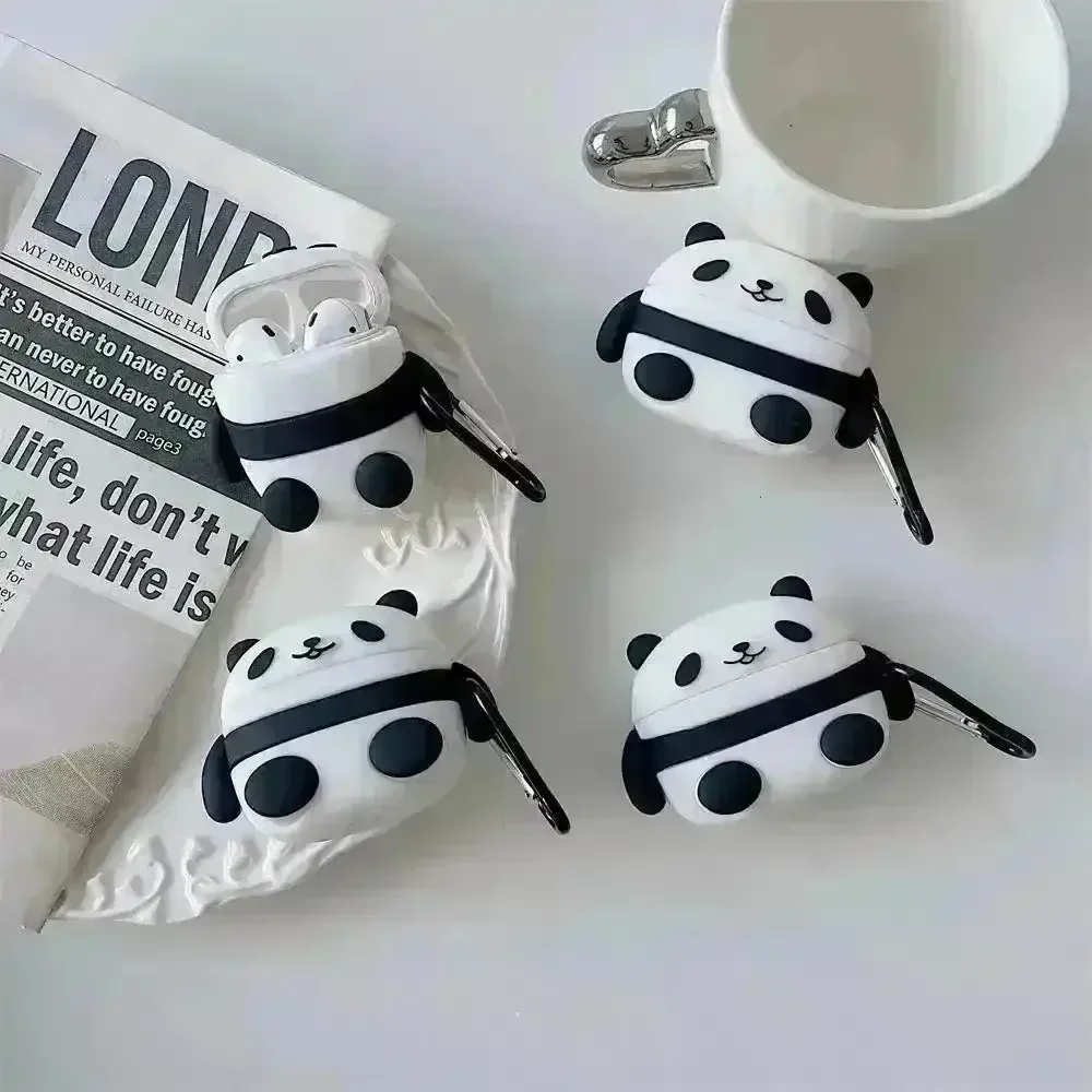 Cartoon Panda Silicon Case (For Airpods) - Image 7