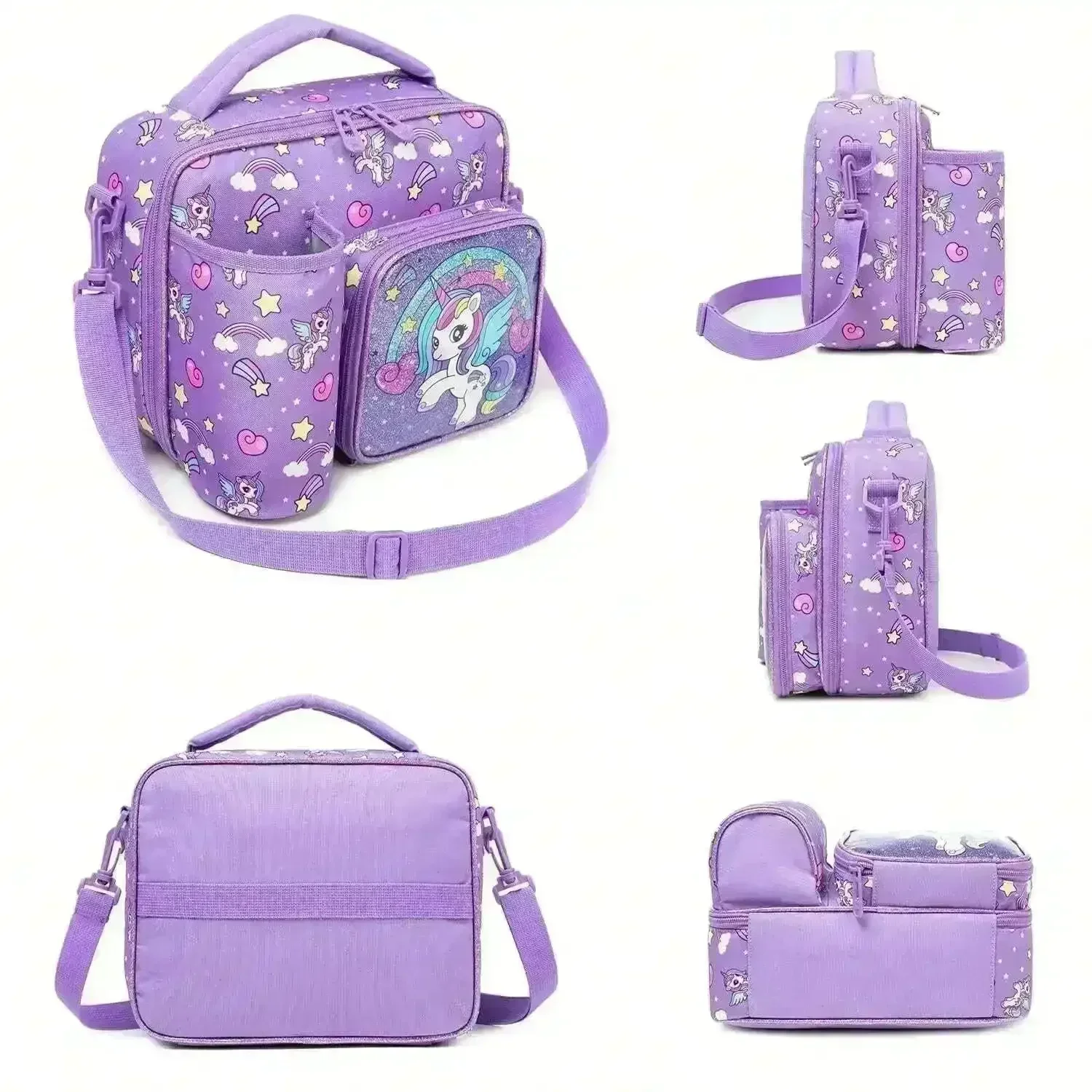 Cartoon Themed Insulated Lunch Bag - Image 15
