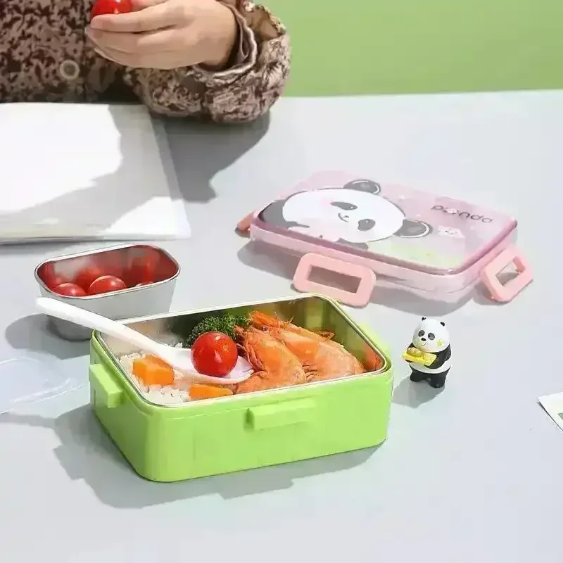 Cartoon Themed Stainless Steel Lunch Box - Image 5