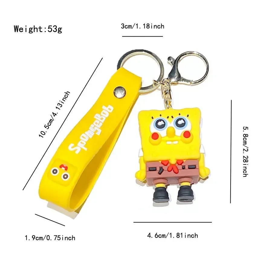 Cartoonish SpongeBob & Patrick Keychain - Image 12