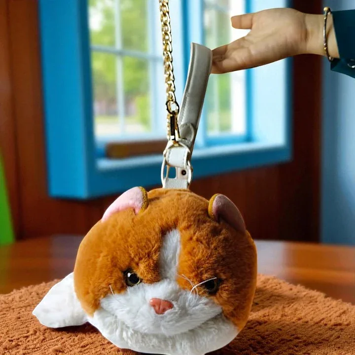 Feline Fatale Cat Plush Handbag - Image 8