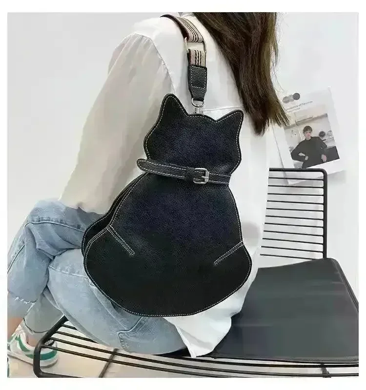Cat Shaped Casual Backpack - Image 4