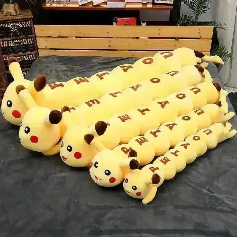 Caterpillar Pikachu Long Plush Pillow - Image 7