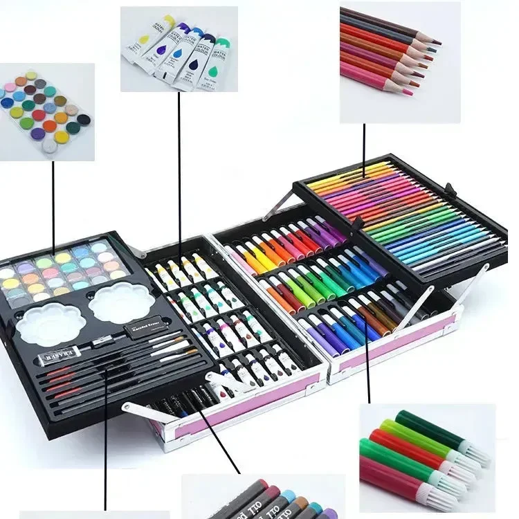 Character Themed Art Suitcase (145 pcs) - Image 7