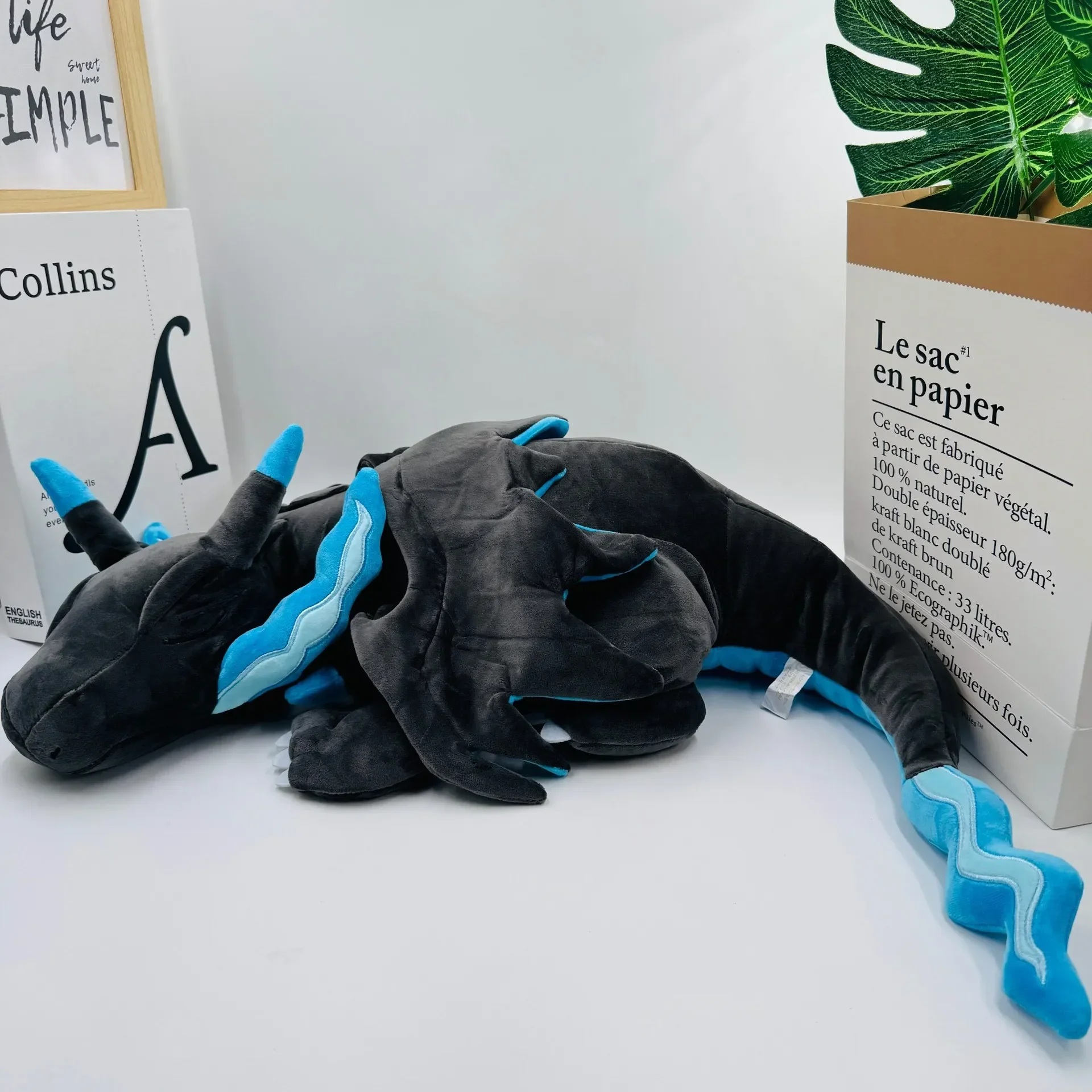 Mega Charizard X Blue Blaze Plushie (50 cm) - Image 2