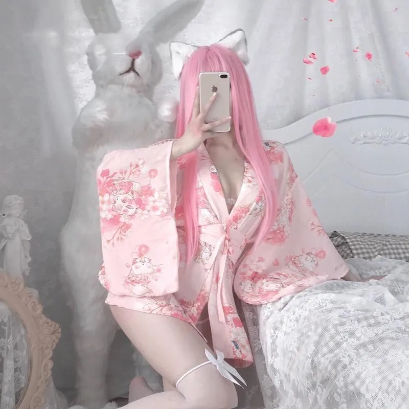 Cherry Blossom Chic Kimono - Image 8