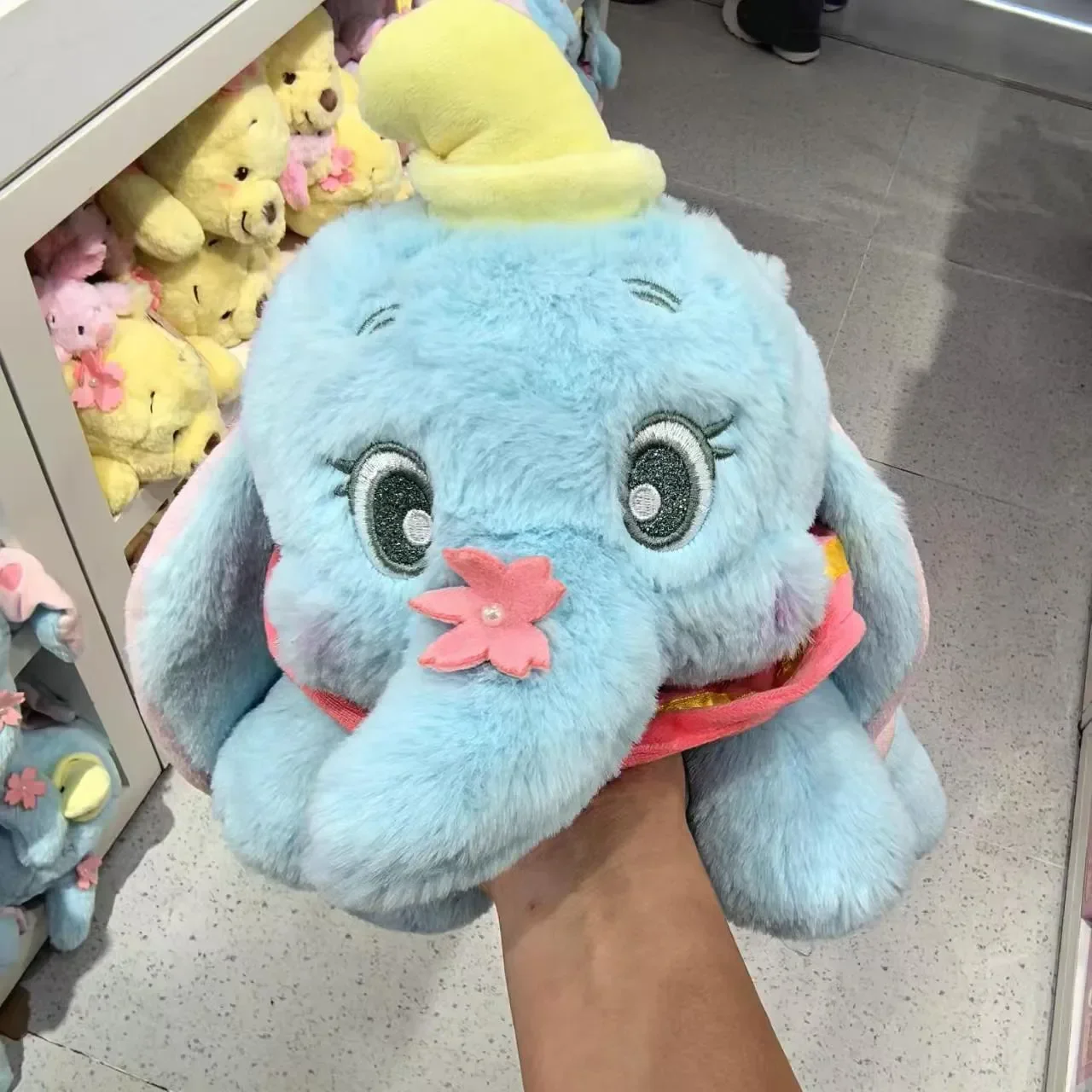 Cherry Blossom Sleeping Dumbo Plush (40 cm) - Image 4