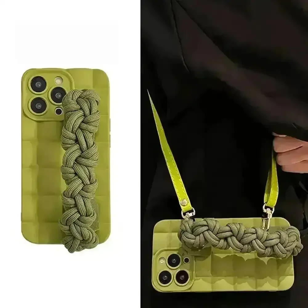 Chic Braided Wristband Phone Case (For iPhones) - Image 2