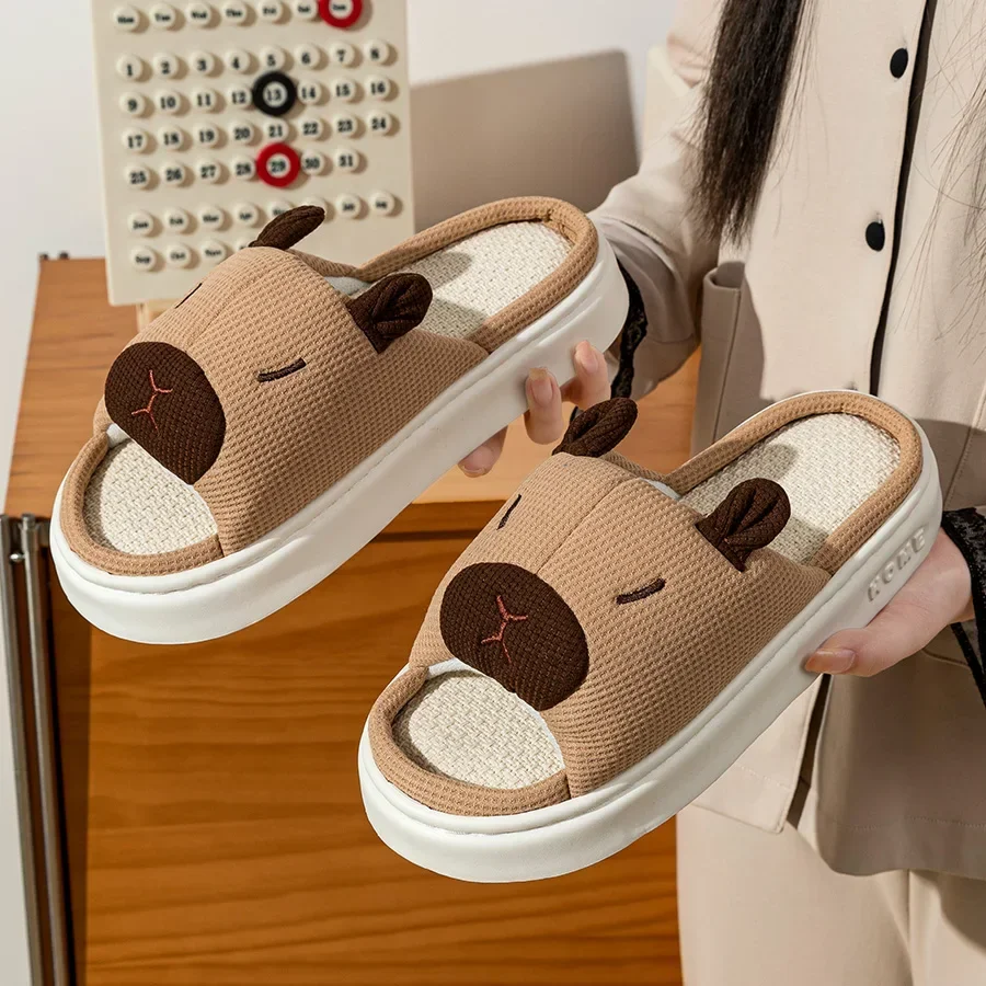 Chill Capybara Indoor Slippers - Image 2