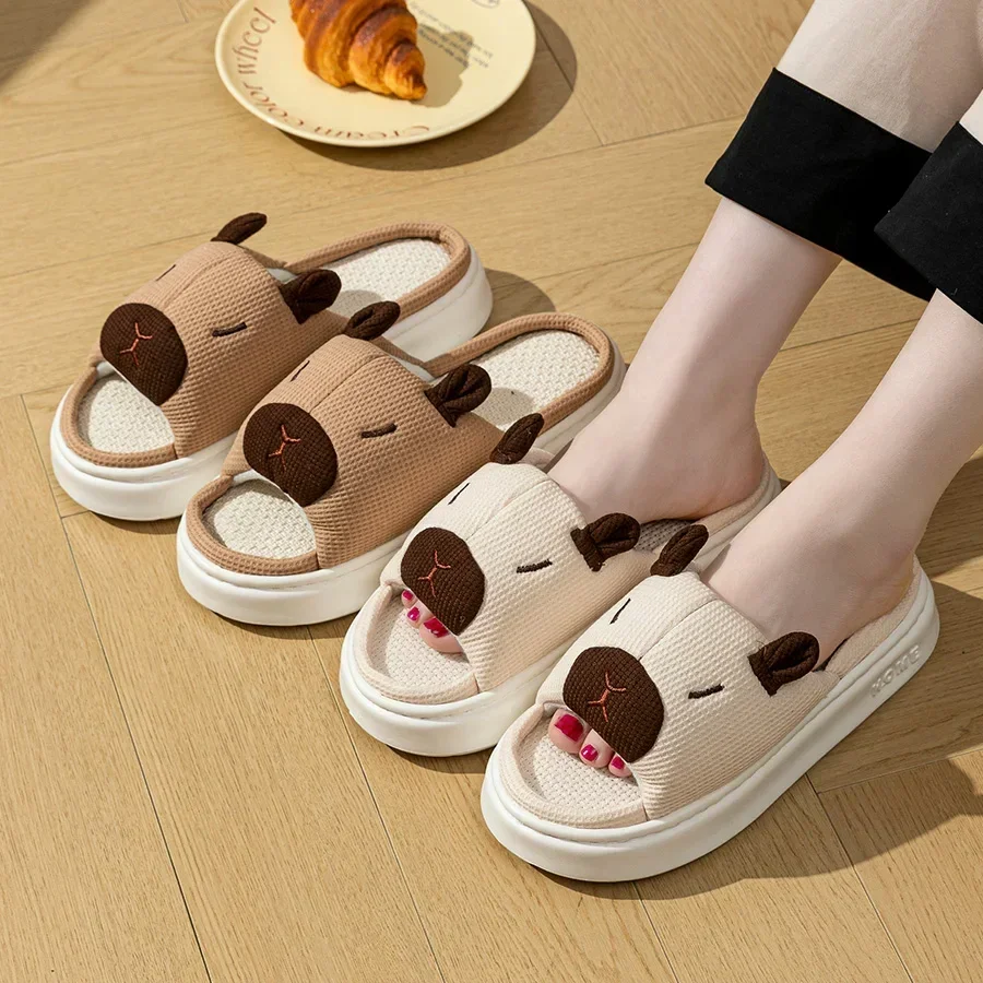 Chill Capybara Indoor Slippers - Image 3