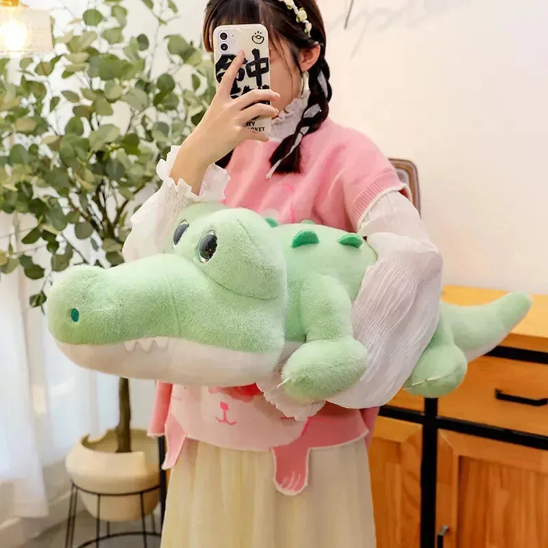 Chompers Crocodile Plush Pillow (60 cm) - Image 4