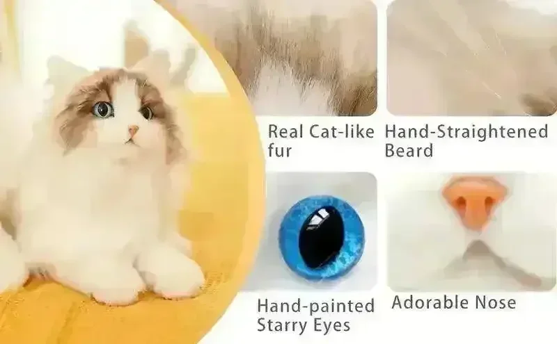 Chongker Hyper Realistic Ragdoll Cat - Image 6