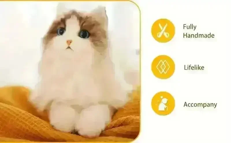 Chongker Hyper Realistic Ragdoll Cat - Image 7