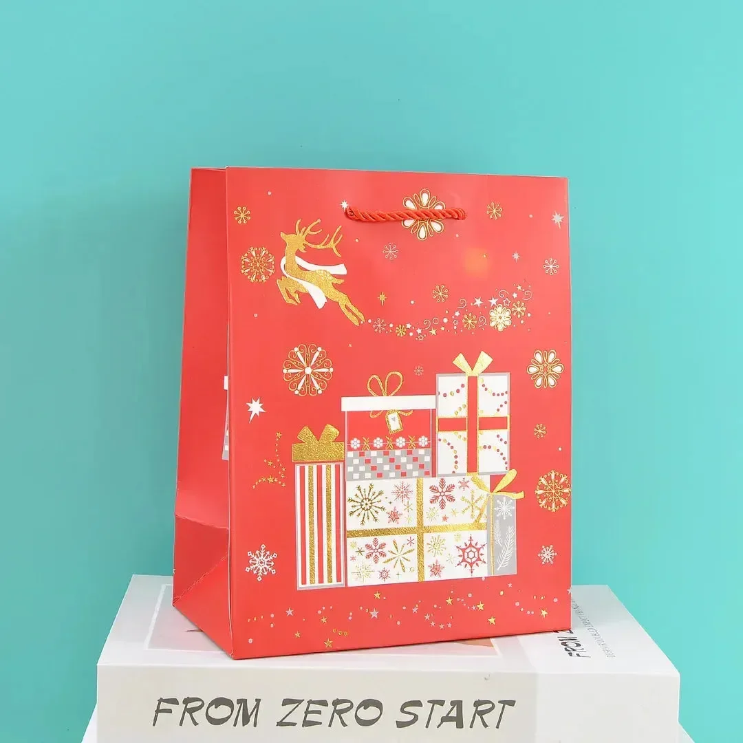 Christmas Theme Paper Gift Bag - Image 6