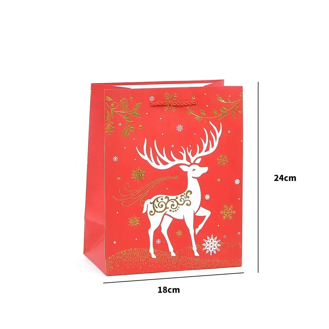 Christmas Theme Paper Gift Bag - Image 7