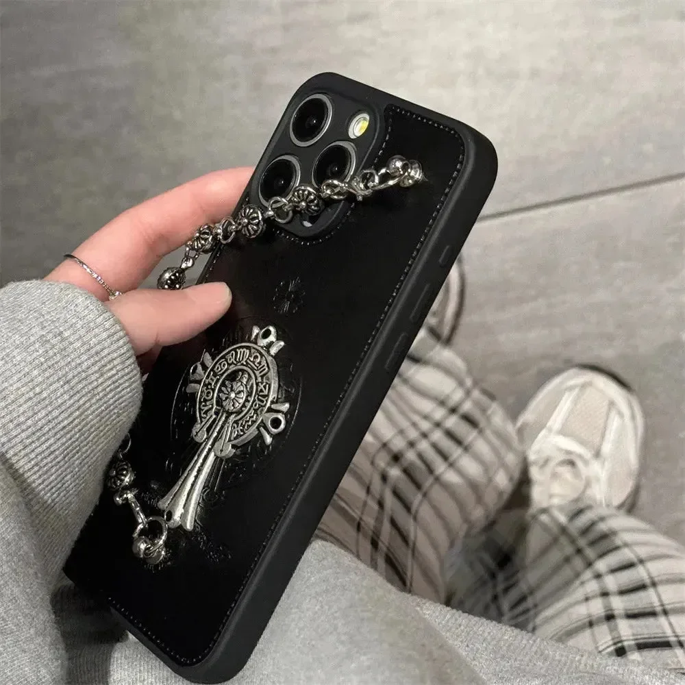 ChromeH Rebel Grip Leather Case (For iPhones) - Image 3