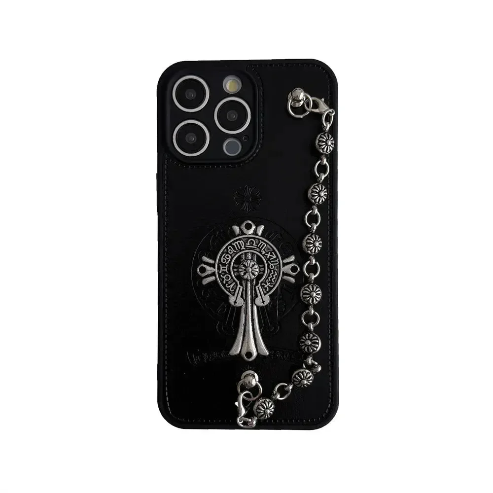 ChromeH Rebel Grip Leather Case (For iPhones) - Image 8