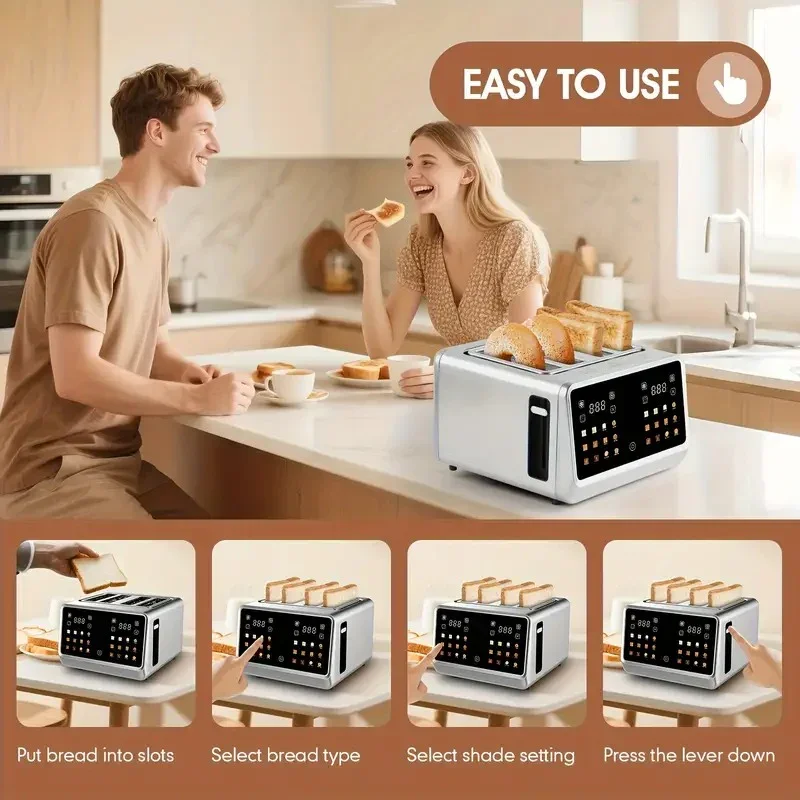 Chrono-Toast Smart AI Toaster - Image 6