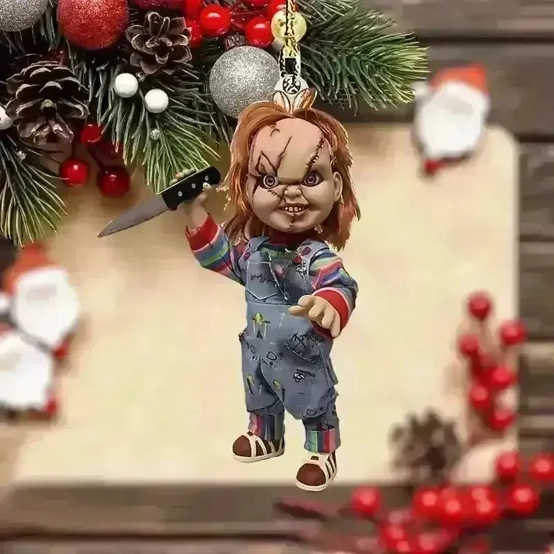 Chucky Playtime Panic Acrylic Keychain - Image 2