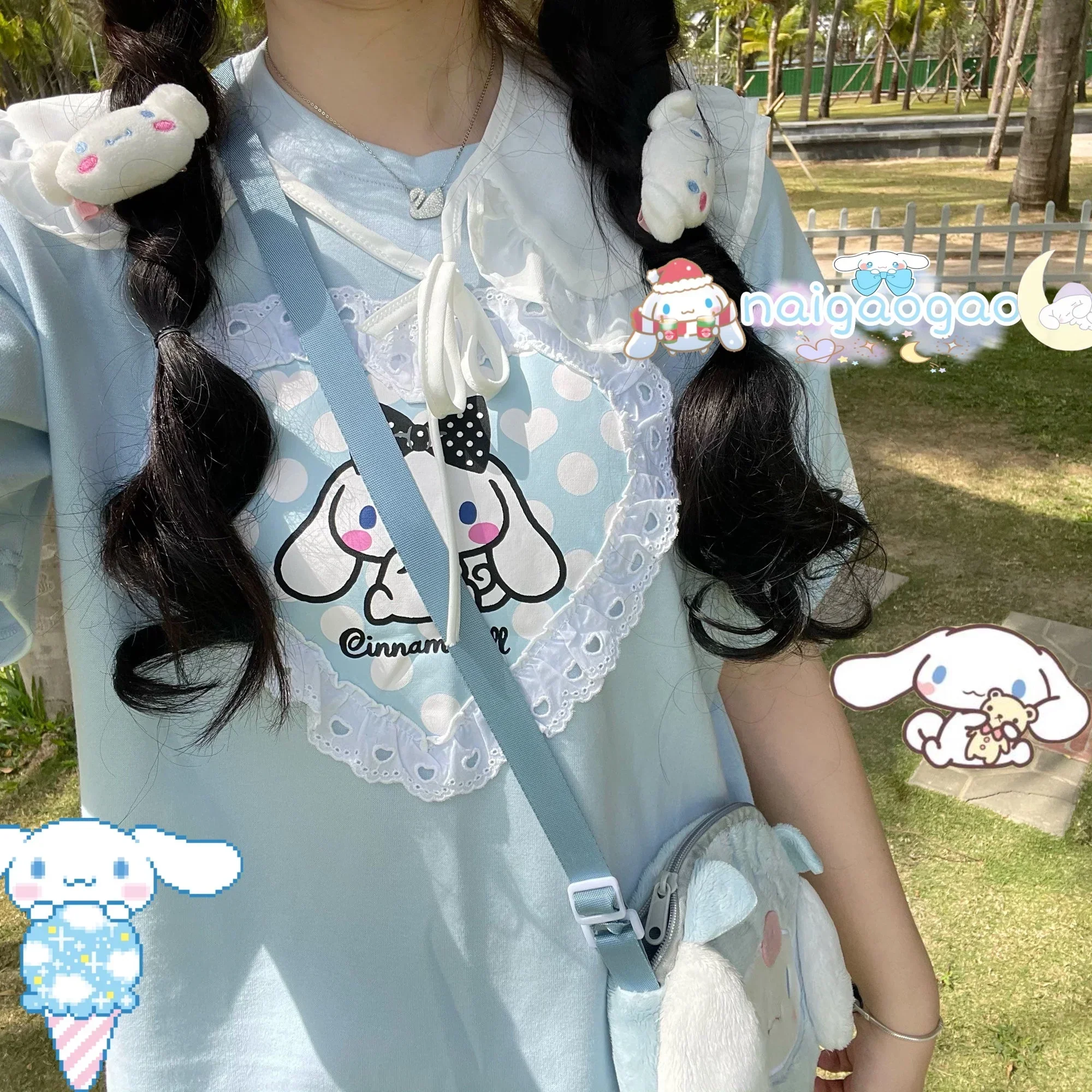 Cinna Dreamy Heart Pup T-shirt - Image 10
