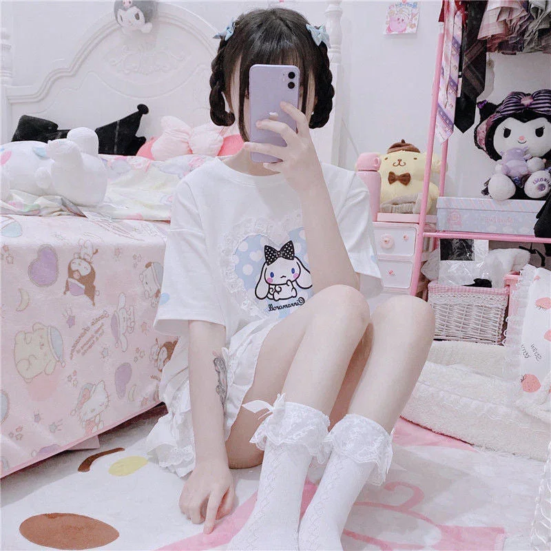 Cinna Dreamy Heart Pup T-shirt - Image 3
