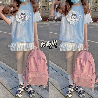 Cinna Dreamy Heart Pup T-shirt - Image 4