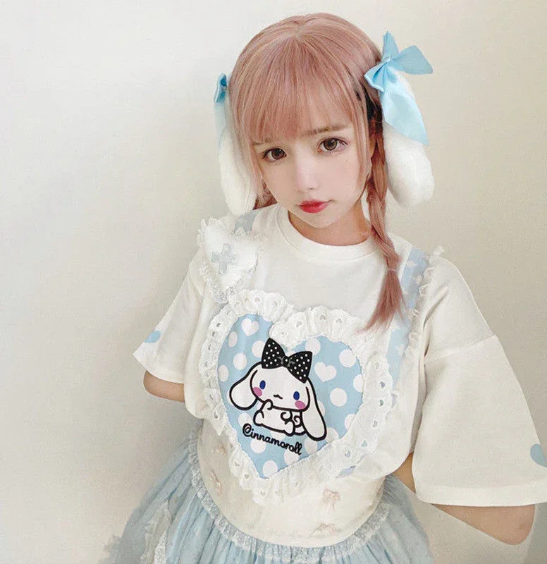 Cinna Dreamy Heart Pup T-shirt - Image 6