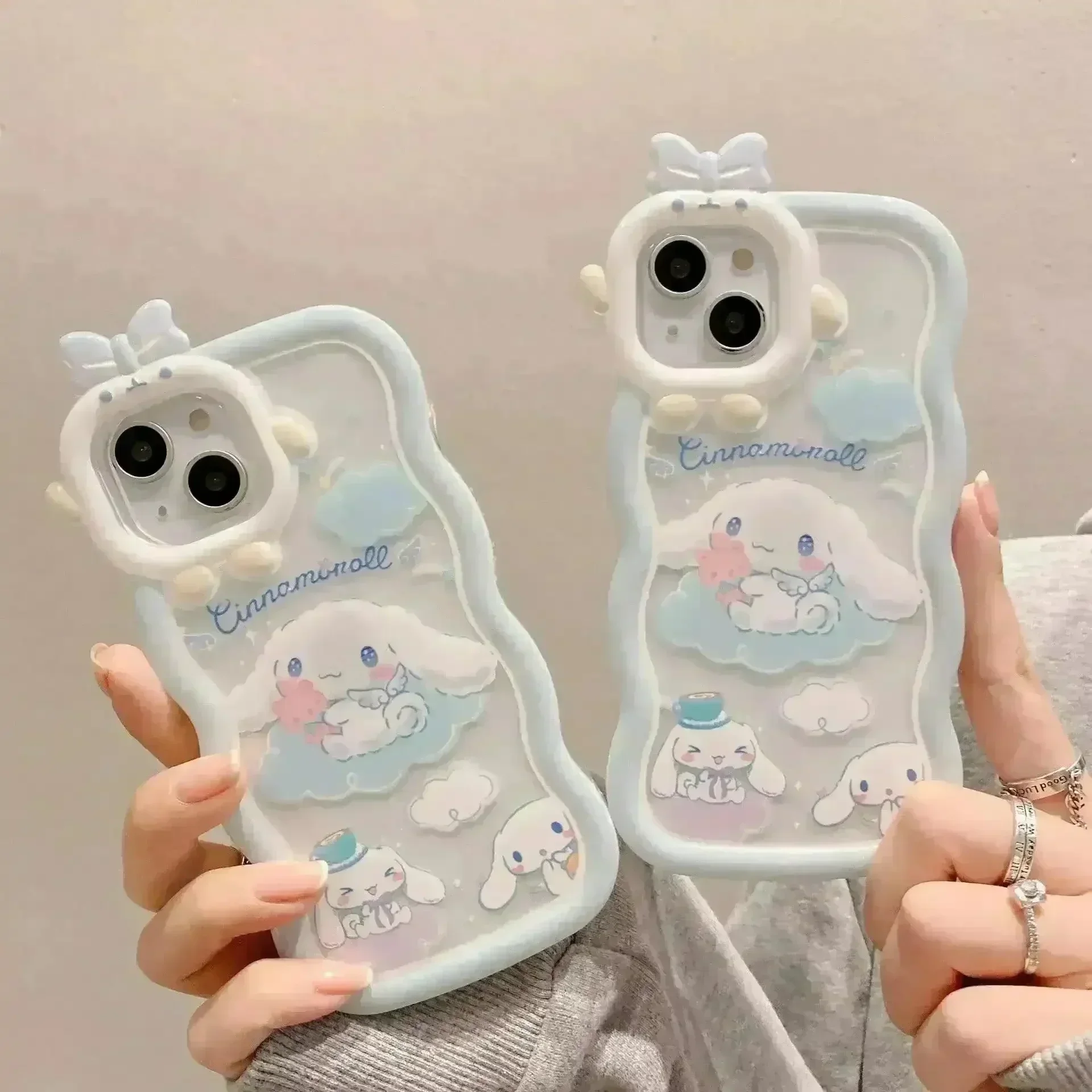 Cinnamoroll Bow Bracket Phone Case (For iPhones) - Image 4