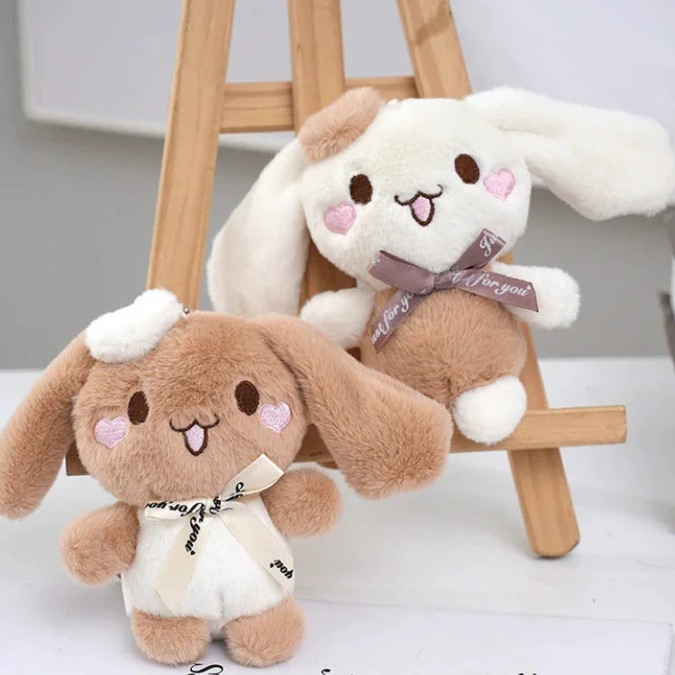 Cinnamoroll Mocha Pup Plush Keychain - Image 2