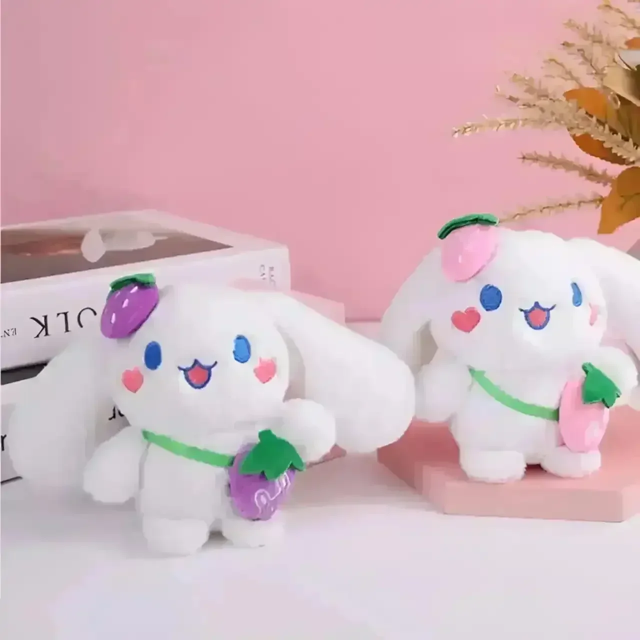 Cinnamoroll Strawberry Bag Plush Keychain - Image 3