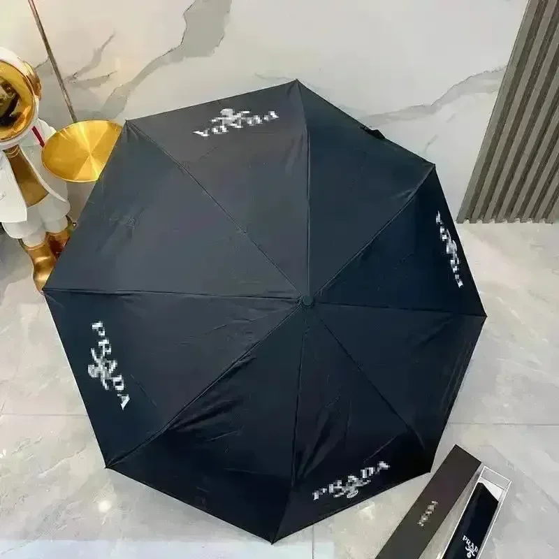 Classic Luxury Black Mini Umbrella - Image 3